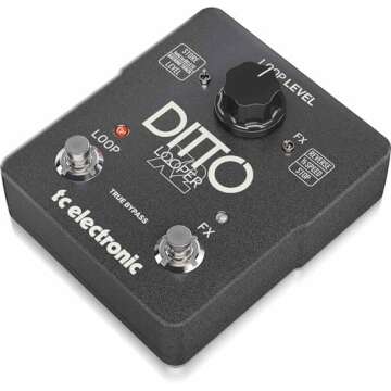 TC Electronic DITTO X2 LOOPER for Guitarists
