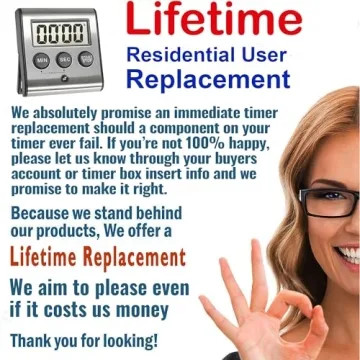 Elegant Digital Kitchen Timer with Loud Alarm and Large Display