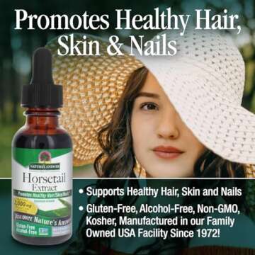 Nature's Answer Horsetail Extract for Hair, Skin & Nails