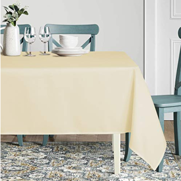 Sancua 54" Square Tablecloth: Stain & Wrinkle Resistant