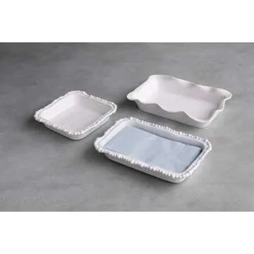 Beatriz Ball VIDA Alegria Beverage Napkin Holder - Luxurious White Design