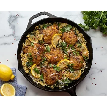 Lodge 10.25" Cast Iron Skillet - Pre-Seasoned & Versatile