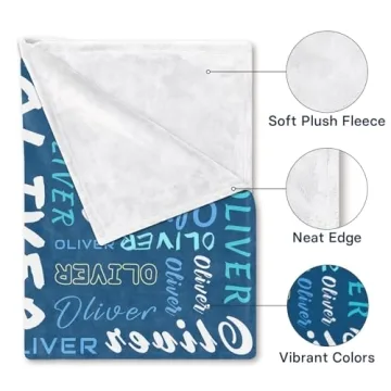 Personalized Blankets – Custom Throws for Adults & Kids
