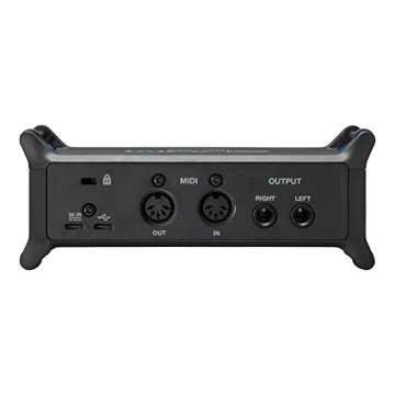 Zoom UAC-232 Audio Converter with 32-Bit Float, Audio Interface,2 XLR/TRS Combo Inputs, Headphone Outputs, 192 kHz Sample Rate, For Music & Streaming