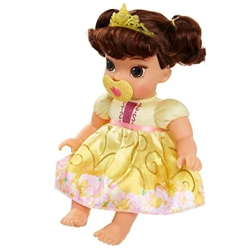 Disney Princess Baby Belle Doll with Pacifier Toy