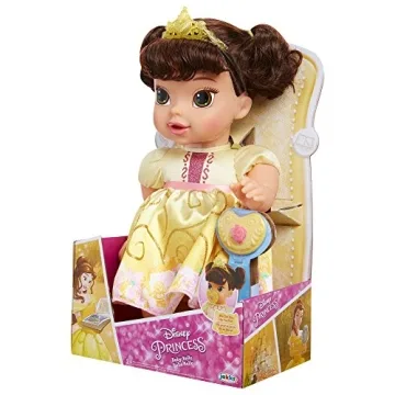 Disney Princess Baby Belle Doll with Pacifier Toy