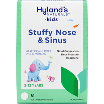 Natural Kids Stuffy Nose & Sinus Relief Tablets - Hyland's