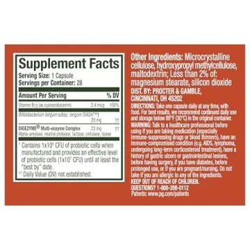 Align Probiotic for Digestive Health Bloating Relief