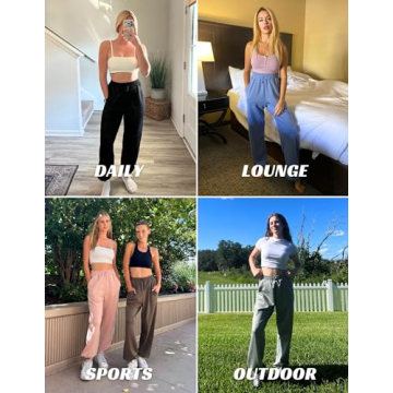 Soft High Waisted Joggers for Women's Casual Wear