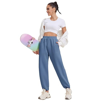 Soft High Waisted Joggers for Women's Casual Wear