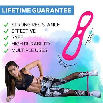 Full Body Workout Set for Women – Fabric Resistance Bands & More