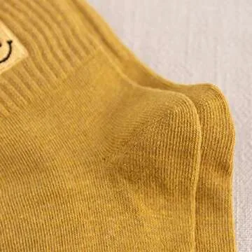 Cute Smiling Face Socks for Everyday Fun - XIUYANG