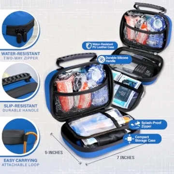 EVERLIT Pet Medic Kit with 95 Vet-Approved Supplies