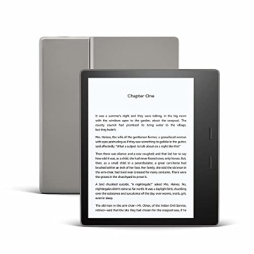 Kindle Oasis – Adjustable Warm Light, Waterproof Design, 8GB