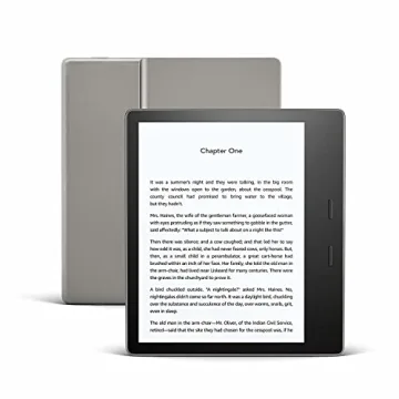 Kindle Oasis – Adjustable Warm Light, Waterproof Design, 8GB