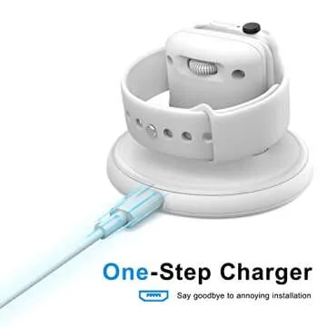 GUYARO Wireless Charging Stand for Apple Watch - Portable & Fast