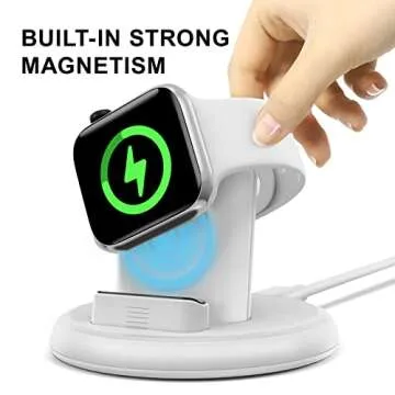 GUYARO Wireless Charging Stand for Apple Watch - Portable & Fast