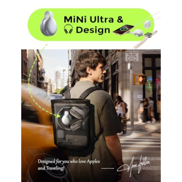 LISEN Qi2 MagSafe Charger - 3 in 1 for iPhone 16