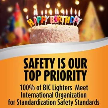 BIC Multi Purpose Lighter Pack - Safe Lighting for Candles & Grills