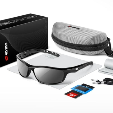 RIVBOS Polarized Sports Sunglasses TR90 Frame UV Protection