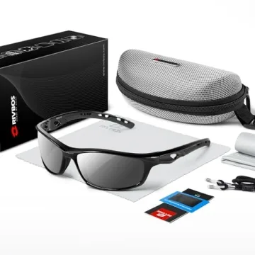 RIVBOS Polarized Sports Sunglasses TR90 Frame UV Protection