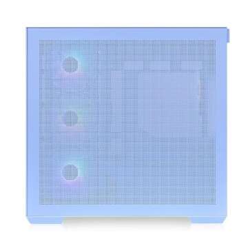 Thermaltake View 380 TG ARGB Hydrangea Blue ATX Case; 4x120mm ARGB Fans Included; Supports Hidden-Connector Motherboard; Front & Side Dual Tempered Glass Panel; CA-1Z2-00MFWN-00; 3 Year Warranty