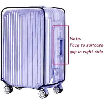 GigabitBest Waterproof 20" Luggage Transparent Cover