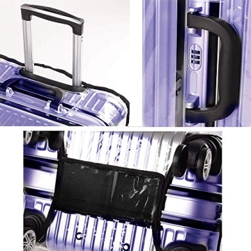 GigabitBest Waterproof 20" Luggage Transparent Cover