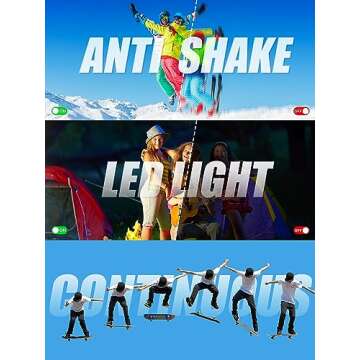 1080P Digital Camera for Kids and Teens - 32GB SD Card, 16X Zoom, Compact and Portable Point-and-Shoot Camera - Black