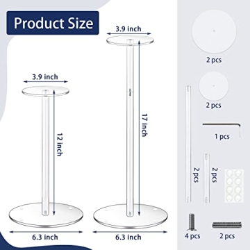 Adjustable Acrylic Hat Stands for Stylish Display