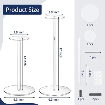 Adjustable Acrylic Hat Stands for Stylish Display
