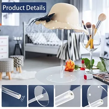 Adjustable Acrylic Hat Stands for Stylish Display