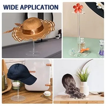 Adjustable Acrylic Hat Stands for Stylish Display