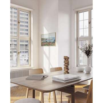 HAUS AND HUES Wildflower Wall Art Prints - Vintage Flower Wall Art and Paintings for Living Room, Floral Wall Art and Nature Pictures Wall Decor (8x10 Unframed)