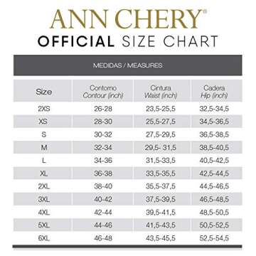 Ann Chery 3 Hooks Latex 2021 with Guarana Slimming Gel. Waist Trainer Girdle Faja Colombiana. Waist Cincher (Black, XX-Large (Waist 35,5-37,5 Inches))