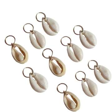 Honkenda 10 Pack Shell Headpiece Hair Clips for Women