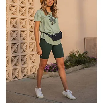 UTO Fanny Pack Stylish Lightweight Water-Repellent Nylon