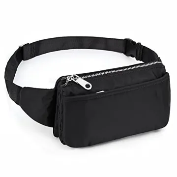UTO Fanny Pack Stylish Lightweight Water-Repellent Nylon