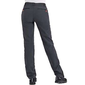 Postropaky Women’s Outdoor Snow Ski Pants Waterproof Hiking Insulated Softshell Pants Snowboard Zi...