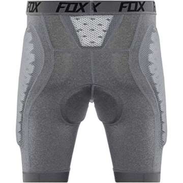 Fox Racing Mens Titan Race Motocross Short,Charcoal,Small