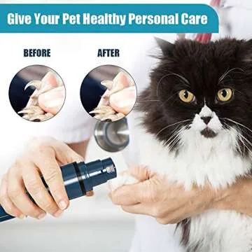 Boence Dog Nail Grinder - Safe, Rechargeable & Quiet