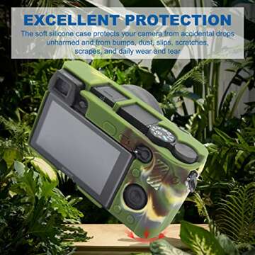 Easy Hood Silicone Case for Sony Alpha A6100 A6300 A6400