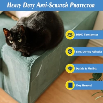 FTSTC Cat Scratch Furniture Protectors, 10-Pack Heavy Duty