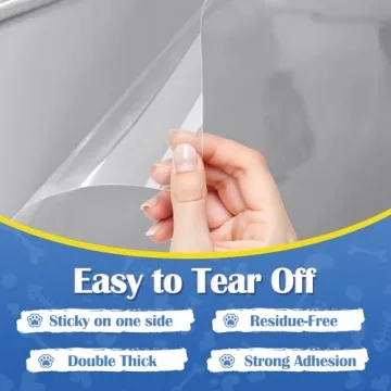 FTSTC Cat Scratch Furniture Protectors, 10-Pack Heavy Duty