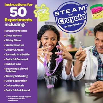 Crayola Color Chemistry Set: 50 Fun Science Experiments