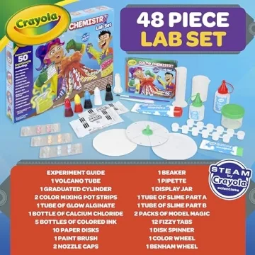 Crayola Color Chemistry Set: 50 Fun Science Experiments
