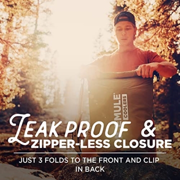 IceMule Classic Insulated Mini Backpack Cooler Bag - Hands-Free, Highly Portable, Collapsible, Waterproof and Soft-Sided Cooler, Sling Backpack for Hiking, The Beach, Picnics and Camping