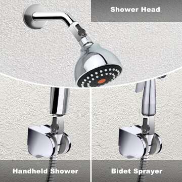 YOO.MEE Shut-Off Brass Ball Valve 1/2'' Standard Connections with Polished Chrome Finish