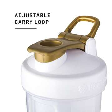 BlenderBottle Harry Potter Shaker Bottle Pro Series Perfect for Protein Shakes and Pre Workout, 28-Ounce, Bolt & Glasses (Pack of 1)