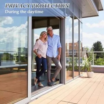 Niviy One Way Window Privacy Film with Tools for Home